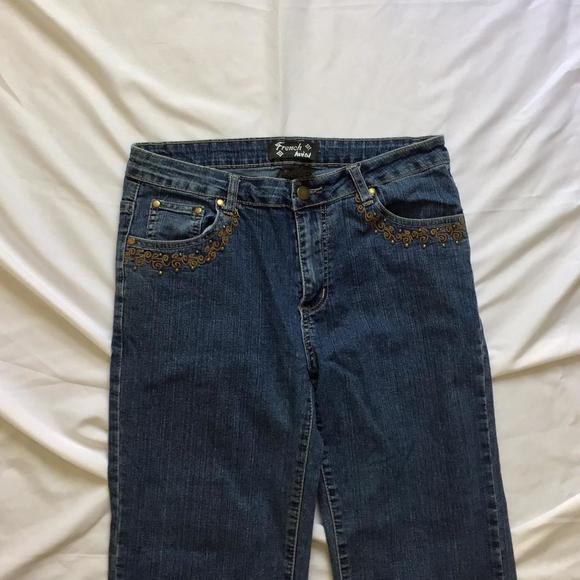 🔴𝗕𝗢𝗚𝗢🔴french twist size 6 womens jeans - Picture 10 of 13